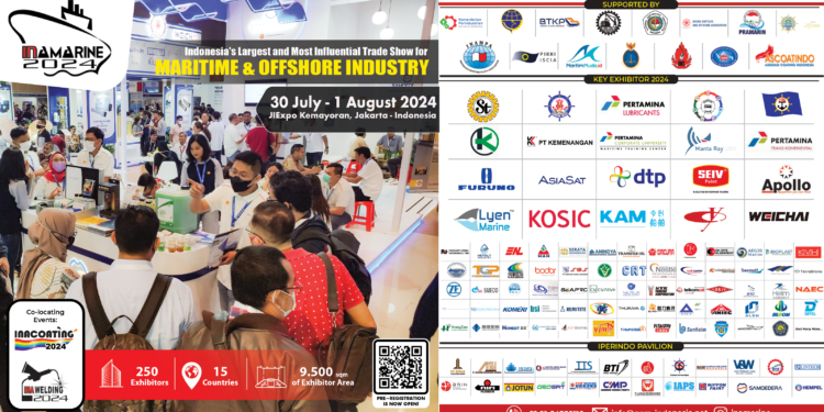 INAMARINE – Indonesia International Shipbuilding, Offshore, Marine, Machinery & Equipment Exhibition Jul 28–30 2026